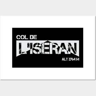 Col De L'Iseran Cycling Bike Souvenir Posters and Art